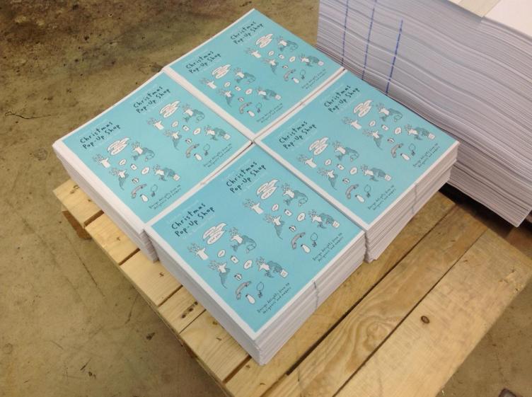 beswick printing christmas clerkenwell mercedes leon illustration