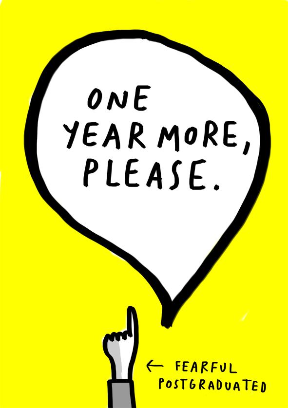 one year more please mercedes leon drawings